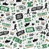 Cross Country Collection Split Time 12 x 12 Double-Sided Scrapbook Paper by SSC Designs
