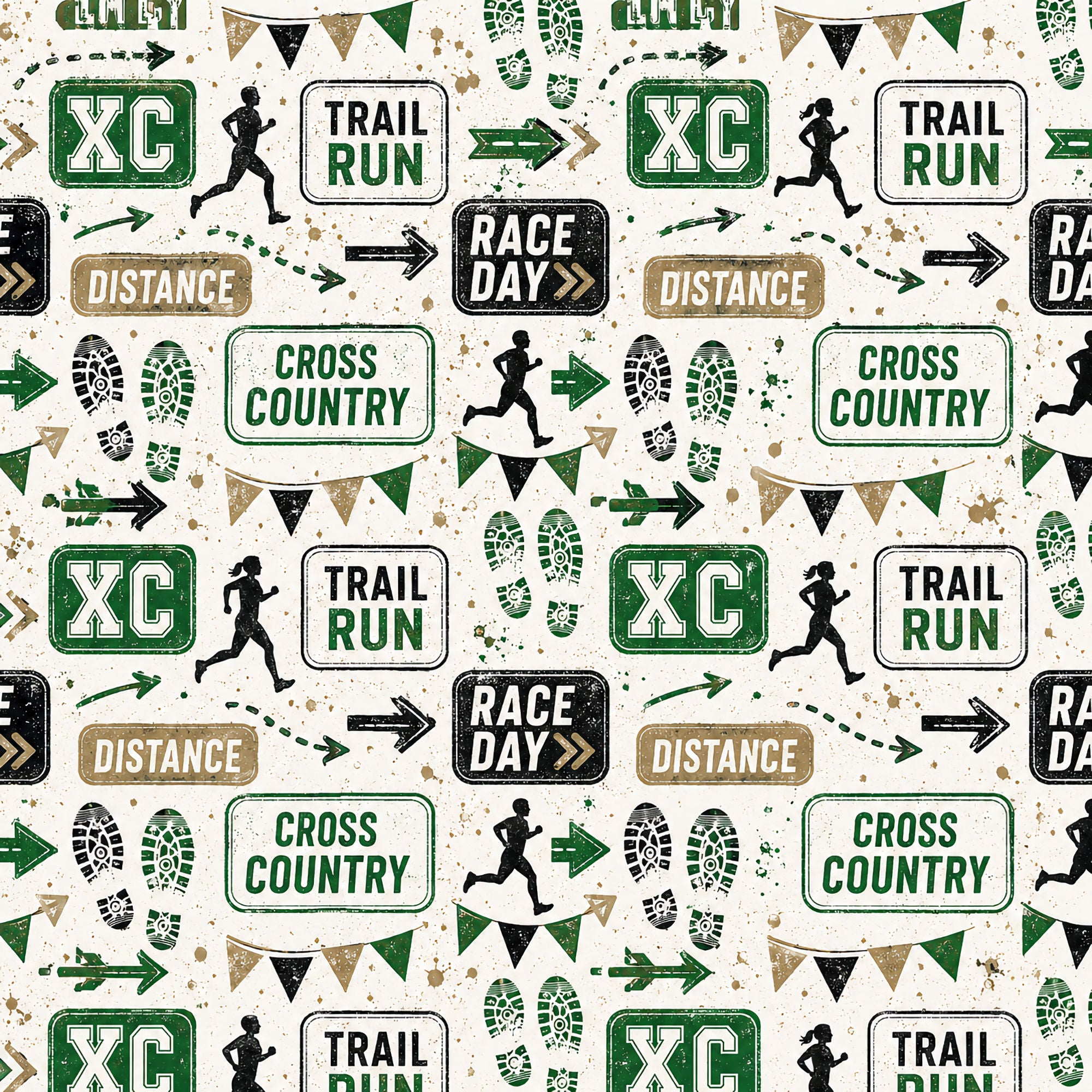 Cross Country Collection Endurance 12 x 12 Double-Sided Scrapbook Paper by SSC Designs
