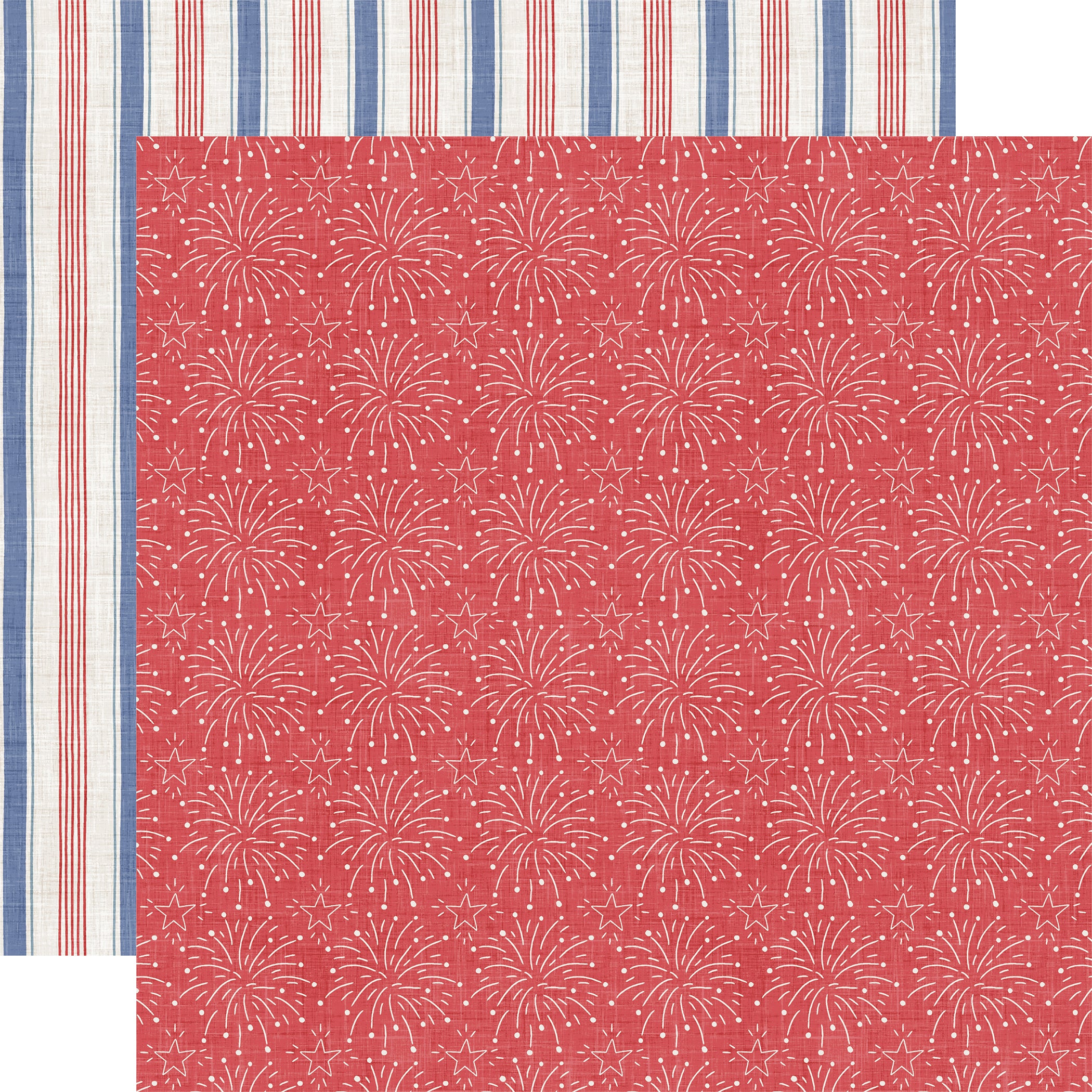 Yankee Doodle 12 x 12 Scrapbook Collection Kit by Echo Park Paper - 13 Pieces