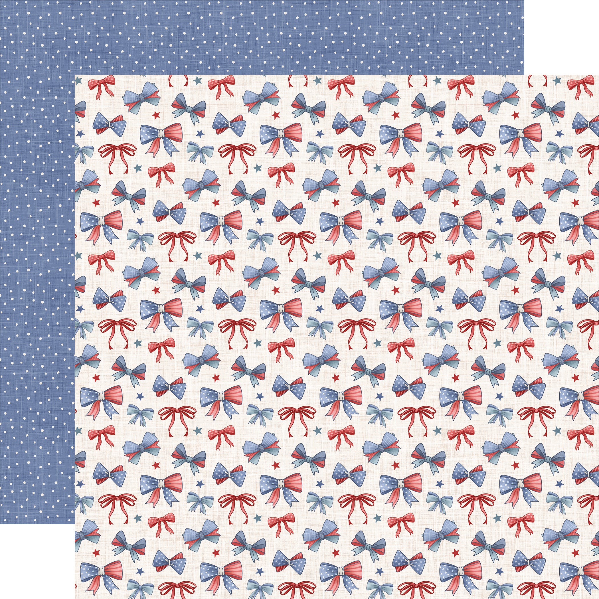 Yankee Doodle 12 x 12 Scrapbook Collection Kit by Echo Park Paper - 13 Pieces