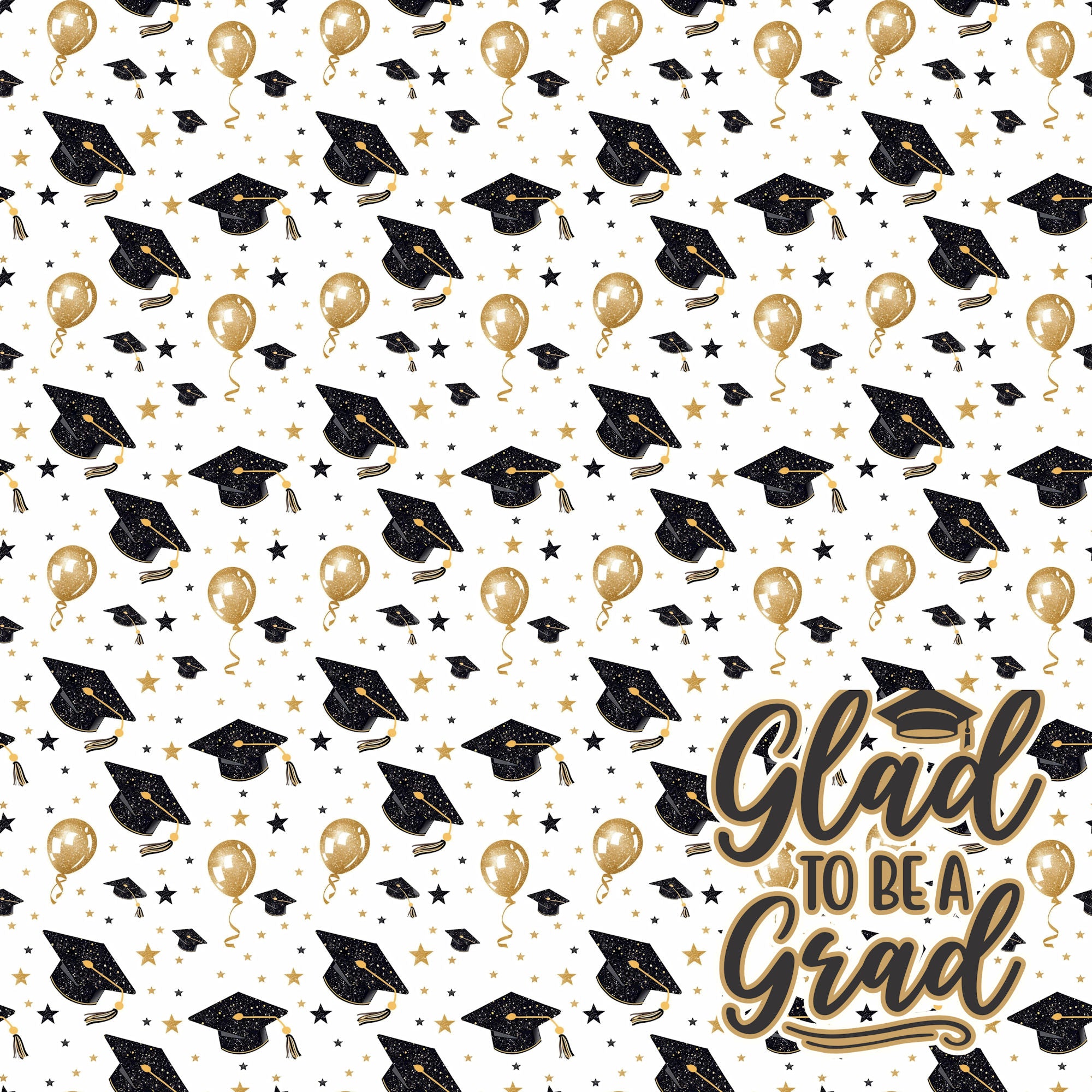 You Did It! Collection Hats Off! 12 x 12 Double-Sided Scrapbook Paper by SSC Designs