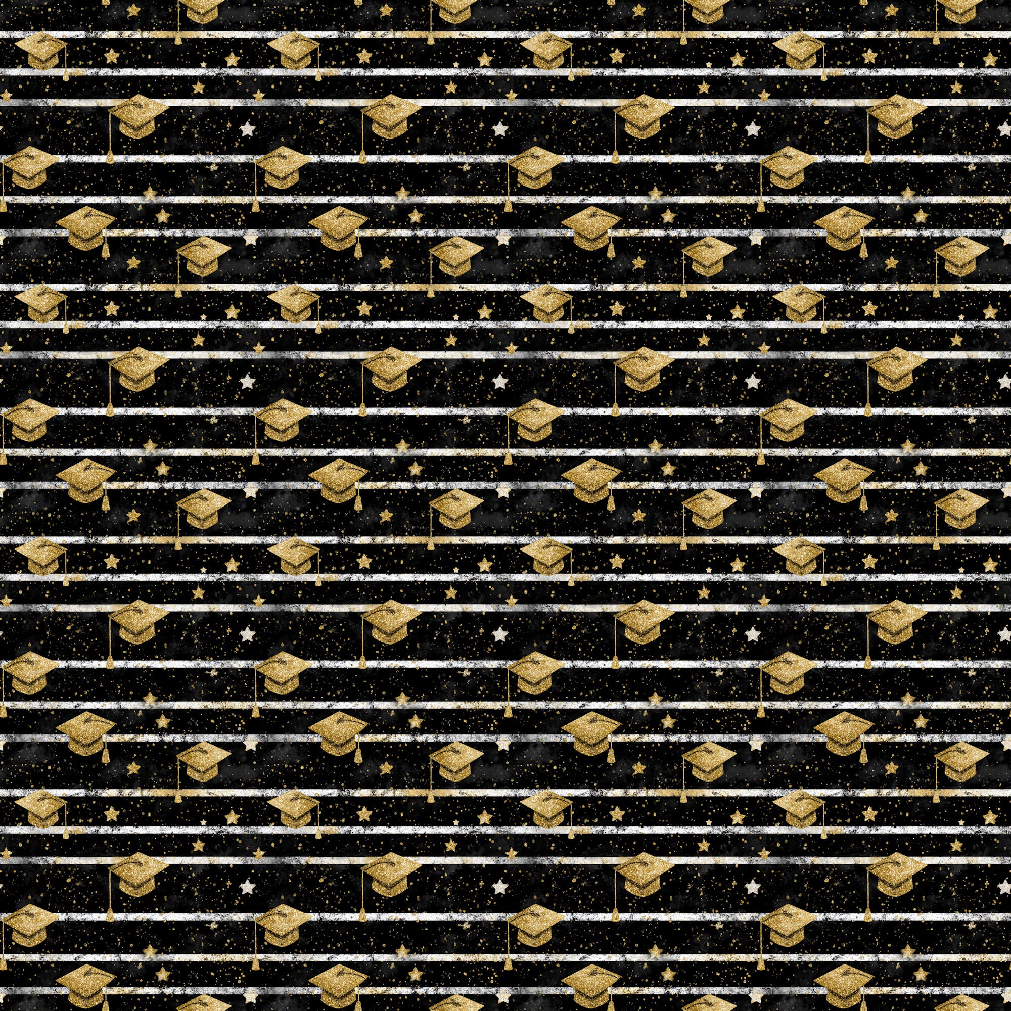You Did It! Collection Hats Off! 12 x 12 Double-Sided Scrapbook Paper by SSC Designs