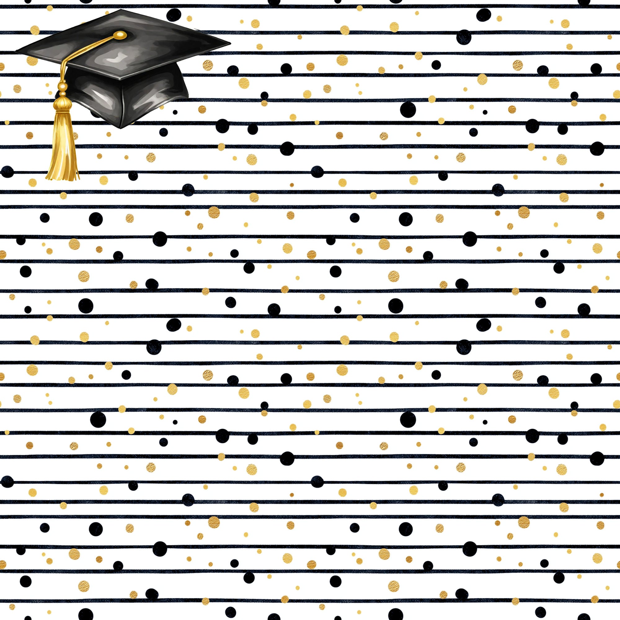You Did It! Collection Cheers To Success 12 x 12 Double-Sided Scrapbook Paper by SSC Designs