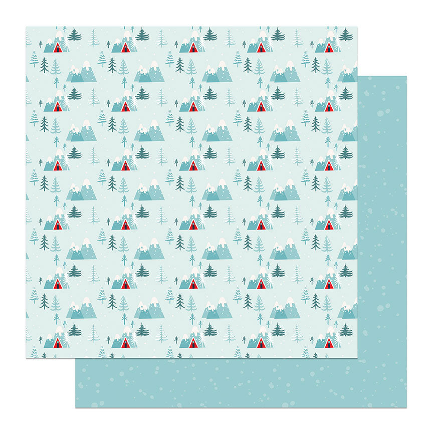 Yeti For Winter 12 x 12 Scrapbook Collection Kit by Photo Play Paper - 13 Pieces