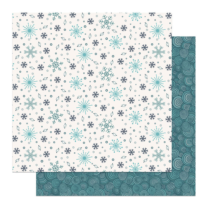 Yeti For Winter 12 x 12 Scrapbook Collection Kit by Photo Play Paper - 13 Pieces