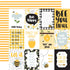 Bee Happy Collection 3x4 Journaling Cards 12 x 12 Double-Sided Scrapbook Paper by Echo Park Paper - Scrapbook Supply Companies