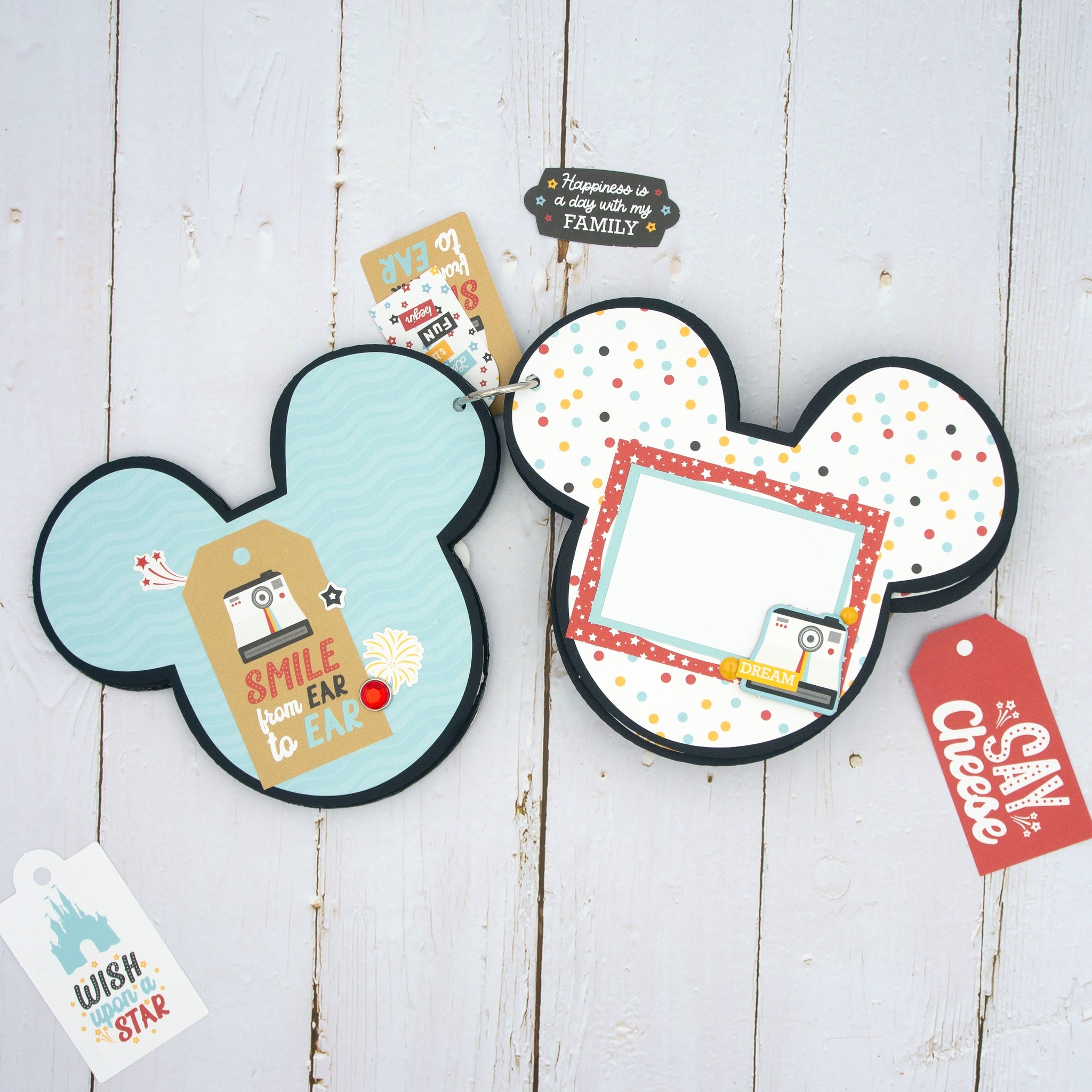 A Magical Voyage Scrapbook Paper & Sticker Collection Kit by Echo Park Paper - 13 Pieces