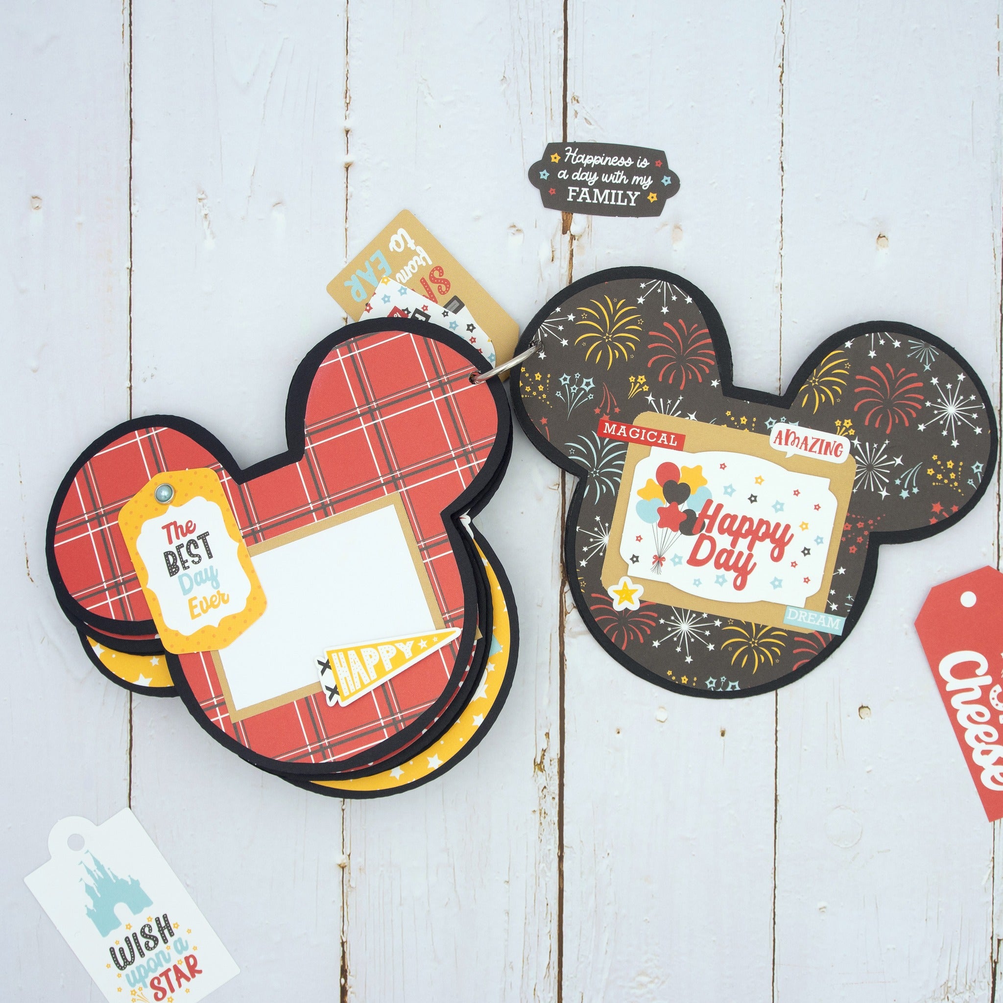 A Magical Voyage Scrapbook Paper & Sticker Collection Kit by Echo Park Paper - 13 Pieces