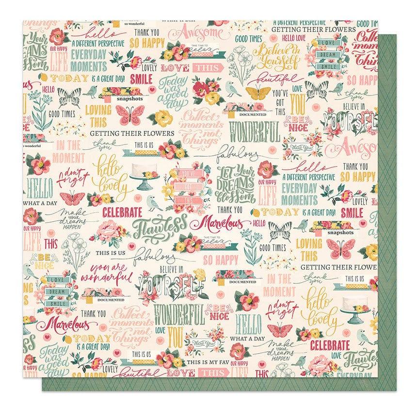 Hello Lovely Collection 12 x 12 Paper & Sticker Collection Pack by Photo Play Paper - Scrapbook Supply Companies