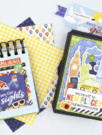 Born To Travel Collection 6x6 Cardmakers Mega Pad by Echo Park Paper - 48 Double-Sided Papers