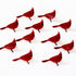 In Loving Memory Collection Red Cardinals 2 Scrapbook Brads by Eyelet Outlet - Pkg. of 12