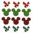 Disney Dress It Up Holiday Collection Mickey Mouse Holiday Candies Scrapbook Button Embellishments by Jesse James Buttons - Scrapbook Supply Companies