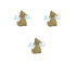 All Pets Go To Heaven Collection Dog Angel Buttons by Shelly's Buttons & More - 3 Pieces