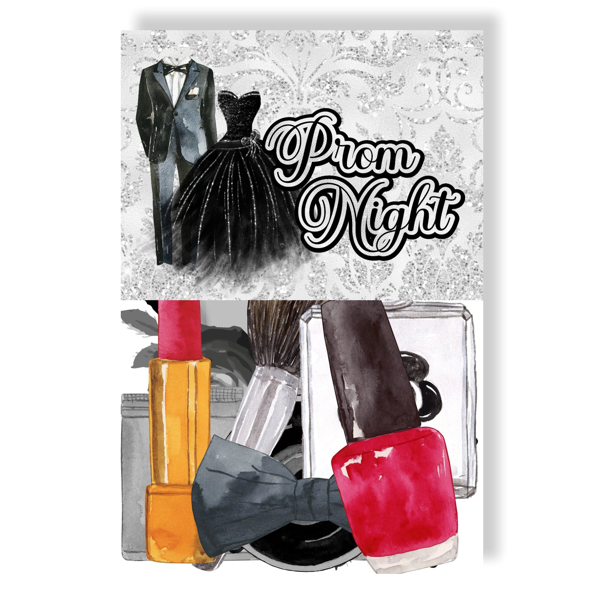 Prom Formal Night Elegant Scrapbook Paper & Embellishment Kit by SSC Designs