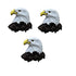 Celebrate America Collection American Eagle 1" Buttons by Shelly's Buttons & More - 3 Pieces