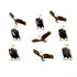 Bald Eagle Decorative Scrapbook or Cardmaking Brads by Eyelet Outlet - 12 Pieces