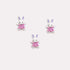 Dress It Up Collection Polka Dot Easter Bunny Scrapbook Button Embellishments