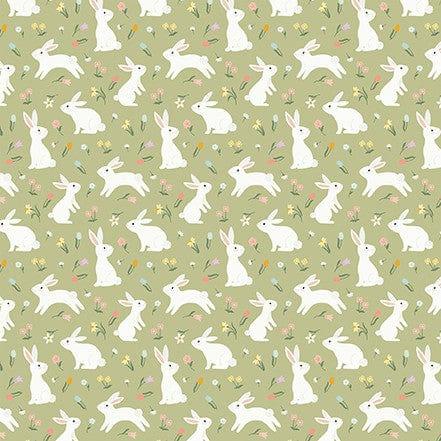 It's Easter Time Collection Blissful Bunnies 12 x 12 Double-Sided Scrapbook Paper by Echo Park Paper - Scrapbook Supply Companies