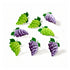 Red and Green Wine Grapes Scrapbook or Cardmaking Brads by Eyelet Outlet - Pkg. of 12