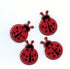 Ladybug Scrapbook Brads  by Eyelet Outlet - Pkg. of 12