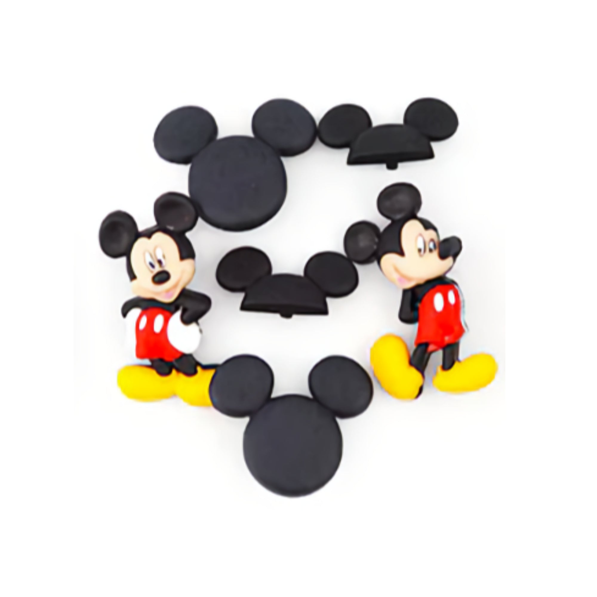 Disney Dress It Up Collection Magical Mickey Mouse & Ears Scrapbook Buttons by Jesse James Buttons