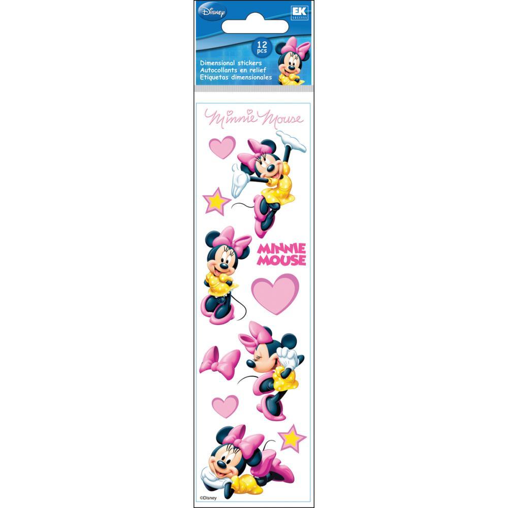 Disney Minnie Mouse Hearts Collection 3D Embellishments by EK Success - Scrapbook Supply Companies