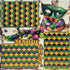 Mardi Gras (2) - 12 x 12 Pages, Fully-Assembled & Hand-Crafted 3D Scrapbook Premade by SSC Designs