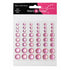 Say It With Bling Collection Translucent Pink Dew Drops Self-Adhesive Scrapbook Bling by Want 2 Scrap - 48 Count