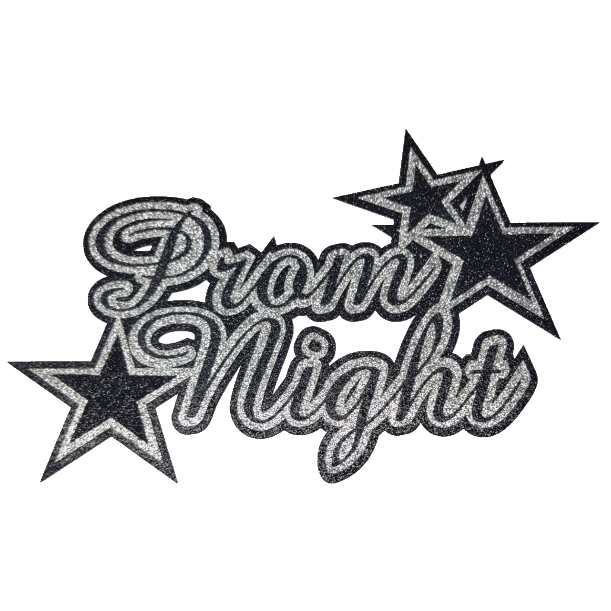 Prom Night  Title 8 x 5  Fully-Assembled Laser Cut Scrapbook Embellishment by SSC Laser Designs