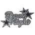 Prom Night  Title 8 x 5  Fully-Assembled Laser Cut Scrapbook Embellishment by SSC Laser Designs