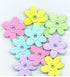 Pastel Quicklet Flowers by Eyelet Outlet - Pkg. of 25