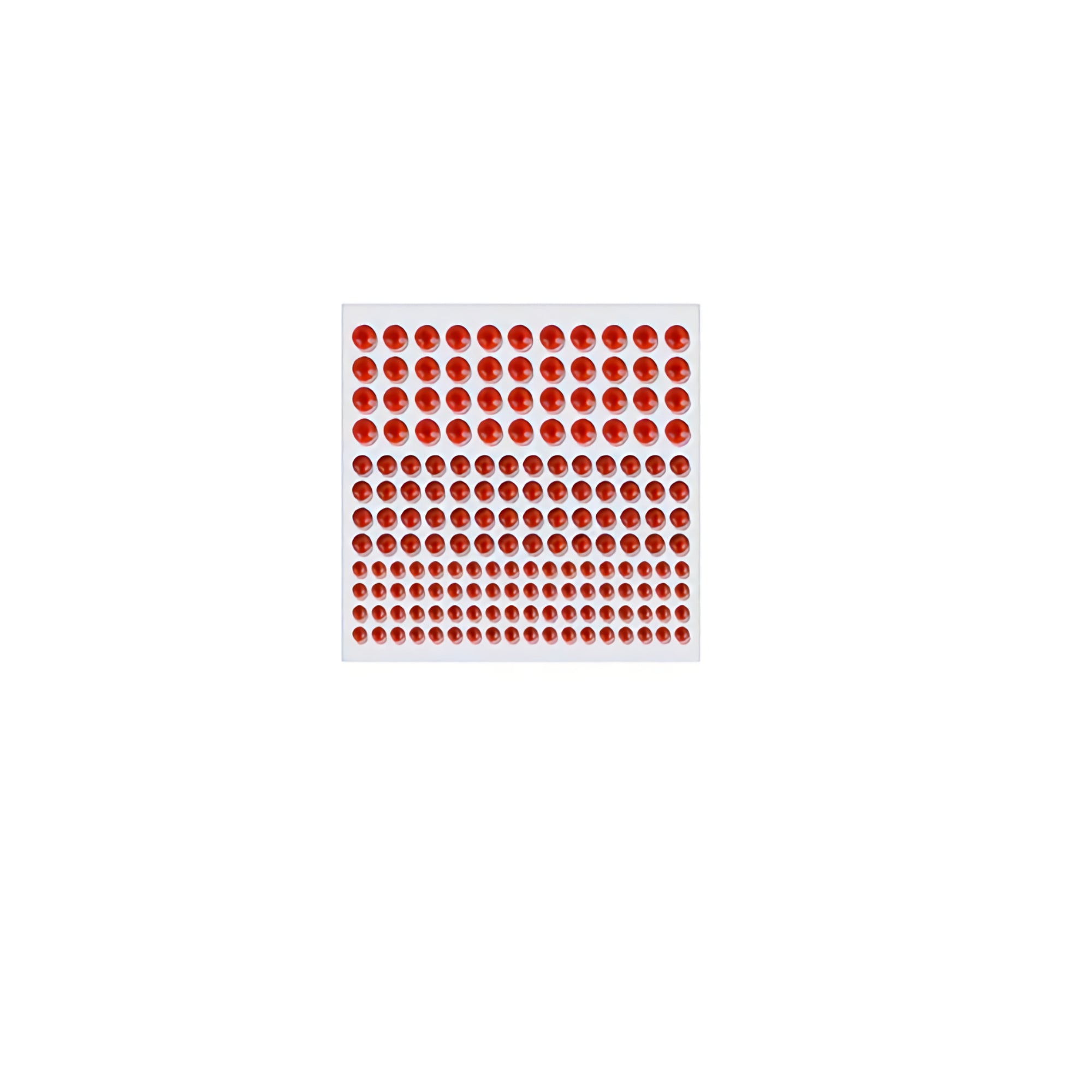 Basically Bling Collection 3, 4 & 5 mm Red Gem Scrapbook Embellishments by SSC Designs - 172 Pieces