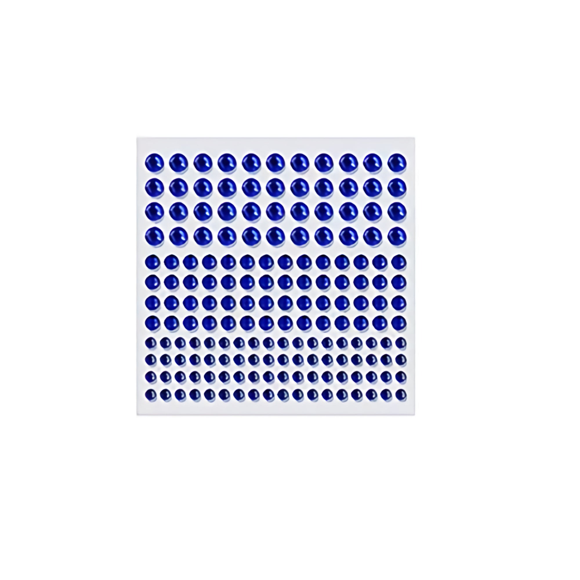 Basically Bling Collection 3, 4 & 5 mm Royal Blue Gem Scrapbook Embellishments by SSC Designs - 172 Pieces