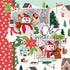Santa's Village Collection 12 x 12 Scrapbook Sticker Sheet by Simple Stories