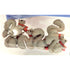 Dress It Up Collection Christmas Squirrels Scrapbook Buttons by Jesse James Buttons - 3 pieces
