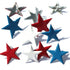 Patriotic Stars Red, White & Blue Scrapbook Brads by Eyelet Outlet - Pkg. of 12