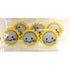 Dress It Up Collection Sunshine Smiles Scrapbook Buttons by Jesse James Buttons - 6 pieces