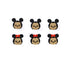 Disney Dress It Up Collection Mickey & Minnie Tsum Tsum Scrapbook Buttons by Jesse James Buttons