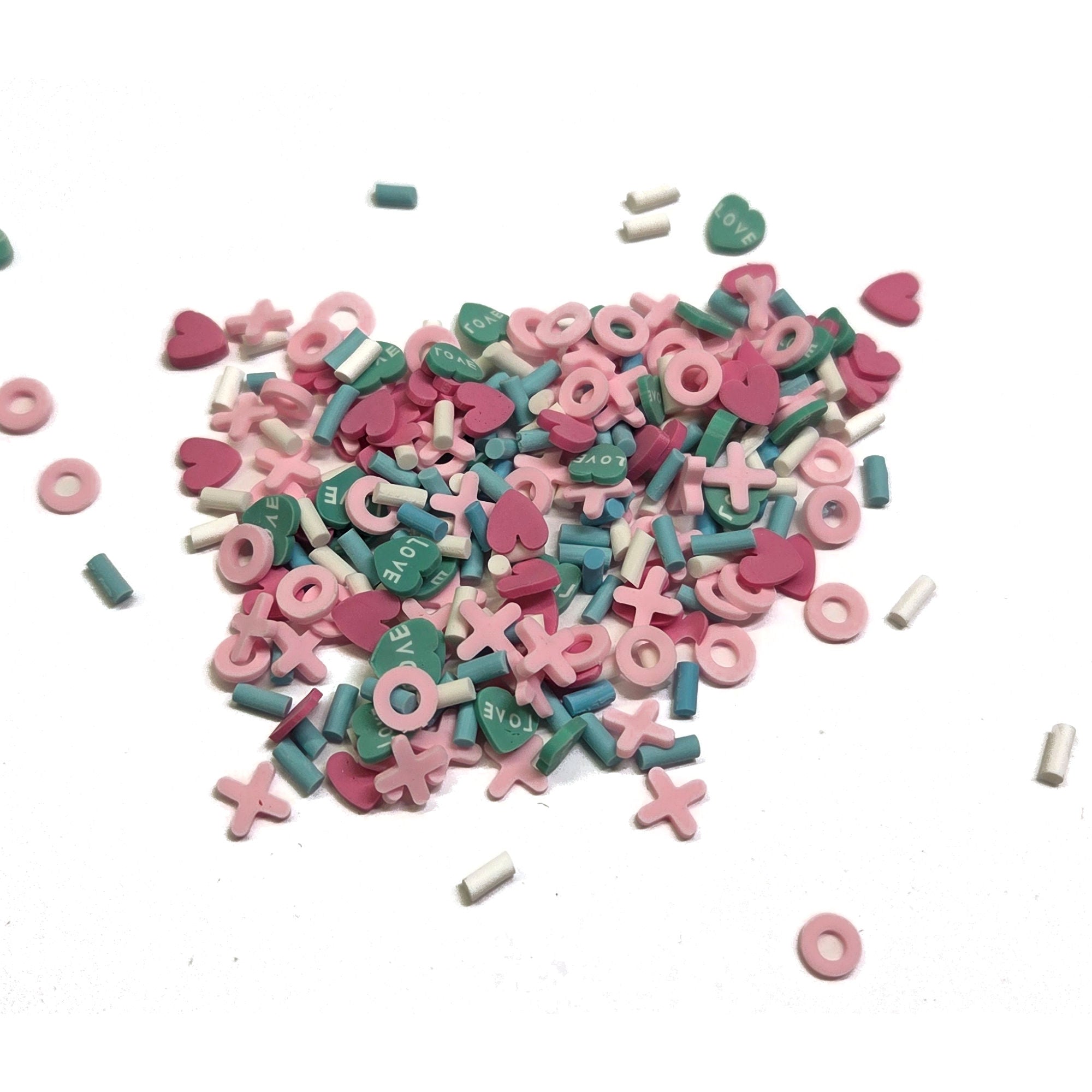 Cardmaker Collection Valentine's Day XOXO Shaker Card Embellishments - 5 grams