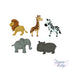 Dress It Up Collection Zoo Cuties Scrapbook Buttons by Jesse James Buttons