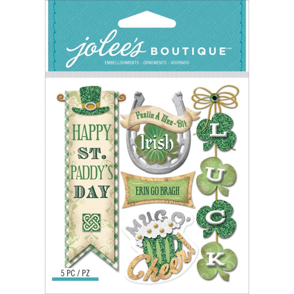 Irish Words & Phrases 4 x 5 Scrapbook Embellishment by EK Success - Scrapbook Supply Companies