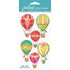 Hot Air Balloons 4 x 7 Scrapbook Embellishment by Jolee's Boutique - Scrapbook Supply Companies