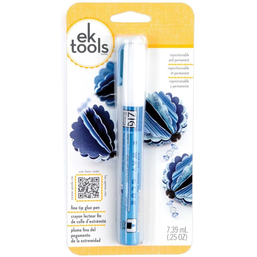 ZIG Memory Systems Carded 2-Way Fine Tip Glue Pen by Kuratake - Scrapbook Supply Companies