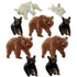Bear Brads by Eyelet Outlet - Pkg. of 12 - Scrapbook Supply Companies