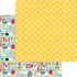 I Heart Travel Collection I Heart Travel 12 x 12 Double-Sided Scrapbook Paper by Doodlebug Design - Scrapbook Supply Companies