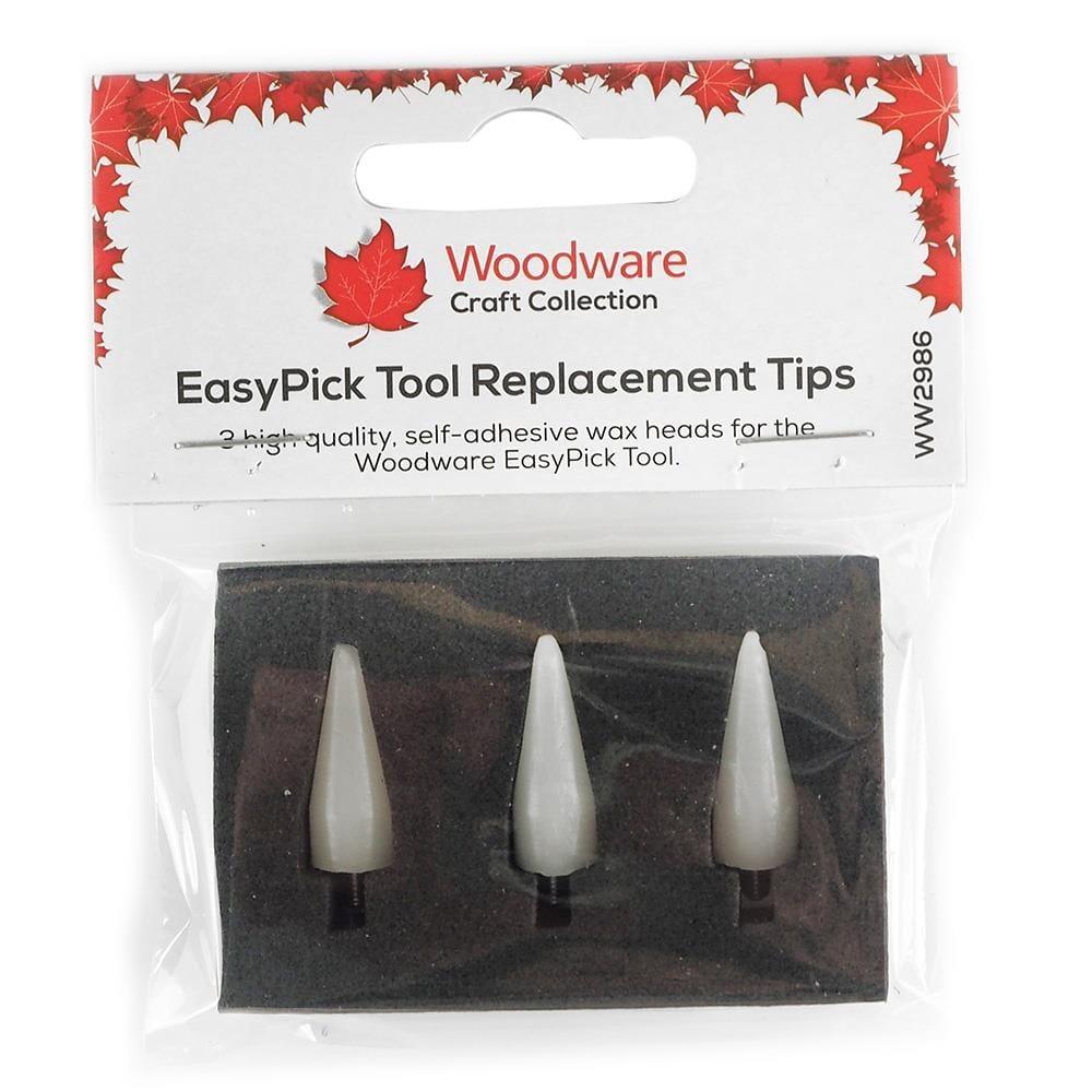 Woodware Craft Collection Easy Pick Tool Replacement Tips by Creative Expressions - Pkg. of 3 - Scrapbook Supply Companies