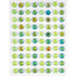 Ocean Tale Collection Adhesive Scrapbook Iridescent Dots by Craft Consortium - Scrapbook Supply Companies