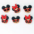 Disney Dress It Up Collection Mickey Mouse & Minnie Mouse Vacation Sunglasses Buttons - 6 pieces - Scrapbook Supply Companies