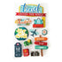 Travel Collection Travel Around The World 5x7 Glitter & Foil Dimensional Scrapbook Embellishment by Paper House Productions