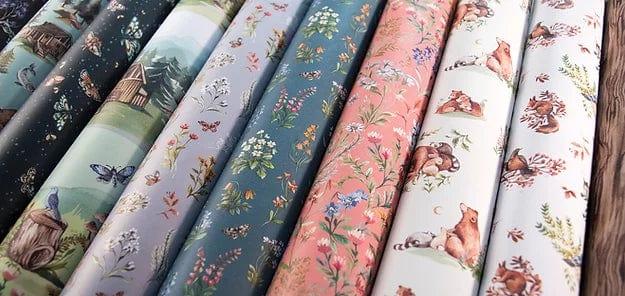 In the Forest Collection 12 x 12 Double-Sided Premium Paper Pad with Elegant Effects - 40 Sheets by Craft Consortium - Scrapbook Supply Companies